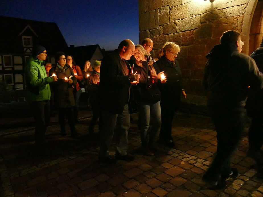 Lumen Christi - Auferstehungsmesse in St. Crescentius (Foto: Karl-Franz Thiede)